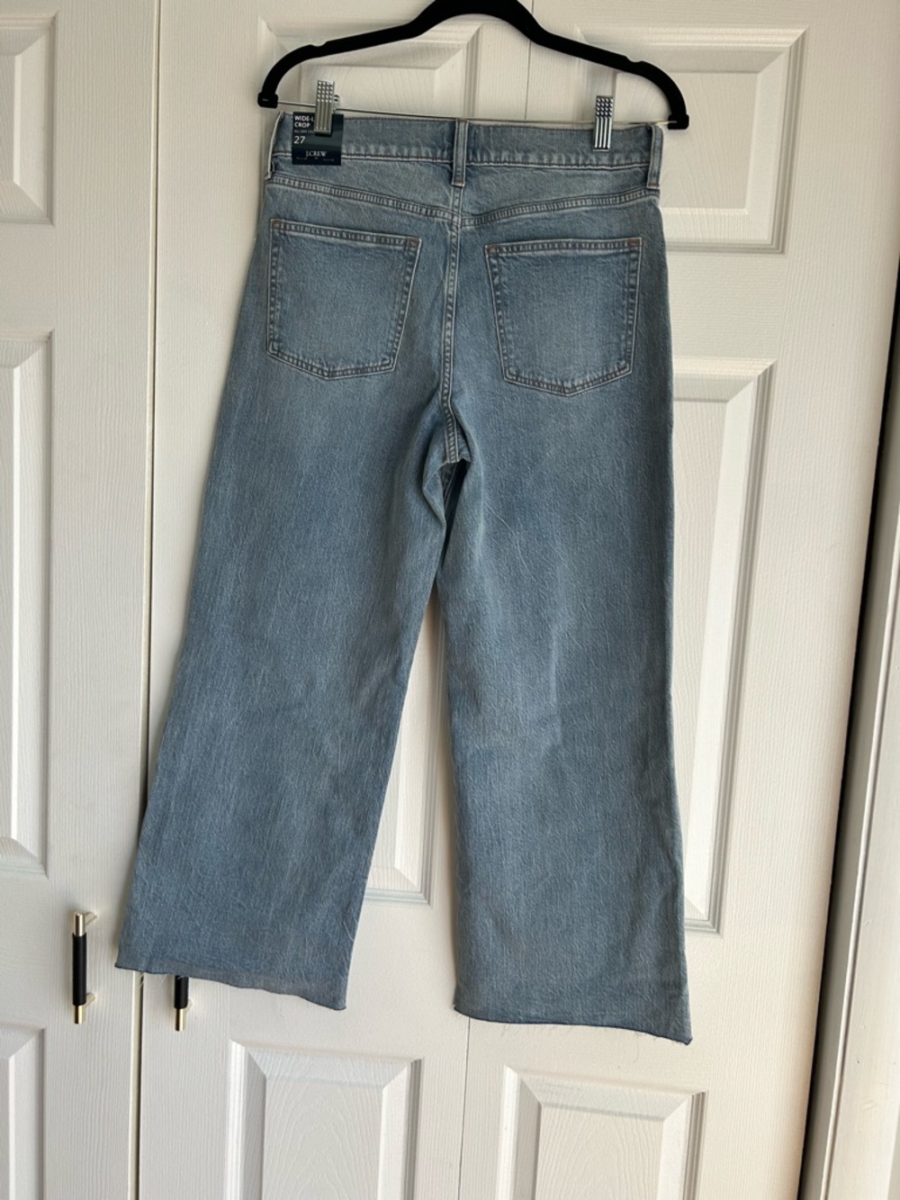 J.Crew Wide-leg cropped jean in all-day stretch size 27 - Picture 5 of 5